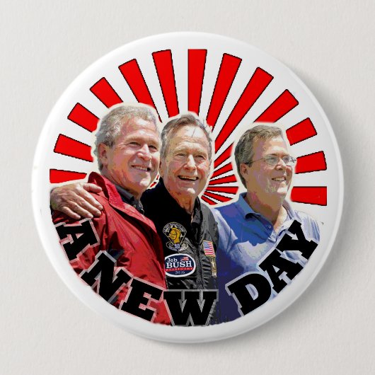 Jeb Struik 2016 Ronde Button 4,0 Cm (Voorkant)