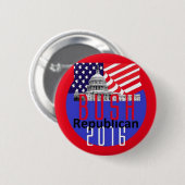 Jeb STRUIK 2016 Ronde Button 5,7 Cm (Voorkant /achterkant)