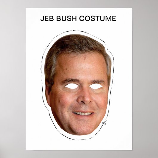 Jeb Struik Costume Poster (Voorkant)