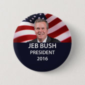 Jeb Struik President 2016 Button (Voorkant)