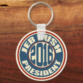 Jeb Struik President 2016 Sleutelhanger (Voorkant)