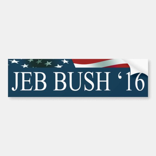 Jeb Struik President in 2016 Bumpersticker (Voorkant)
