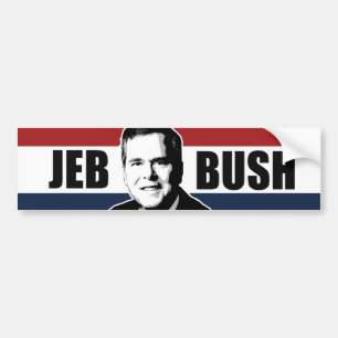Jeb Struik Red White en Blue Bumper -.png Bumpersticker