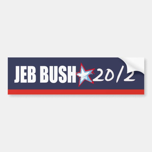 JEB-STRUIK Verkiezingsrooster Bumpersticker (Voorkant)