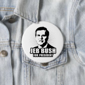 Jeb Struik voor President Ronde Button 4,0 Cm (In situ)