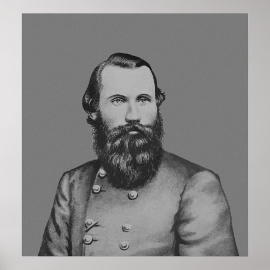 JEB Stuart - Confederate General Poster (Voorkant)