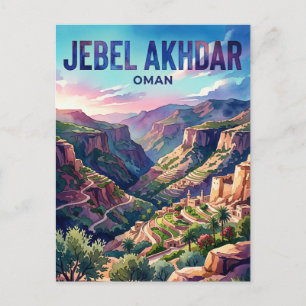 Jebel Akhdar Oman Briefkaart