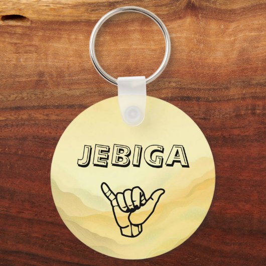 JEBIGA kulcstartó Sleutelhanger (Voorkant)