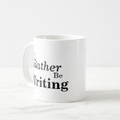 J'écrirais plutôt la tasse (Devant gauche)