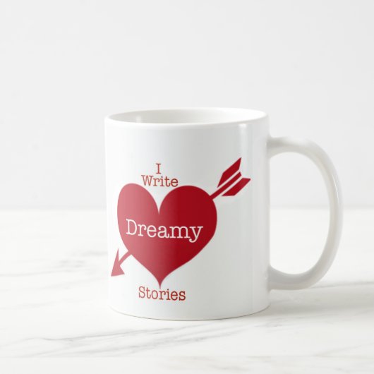 J'Écris Des Histoires Rêves Coffee Mug (Droite)