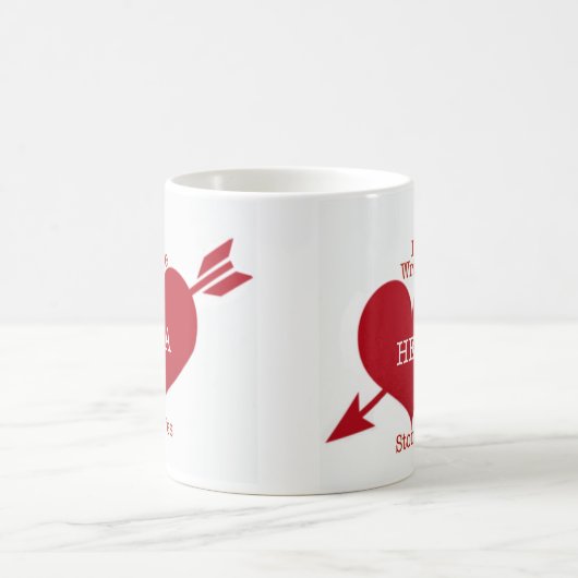 J'écris HEA Histoires Café Mug (Centre)