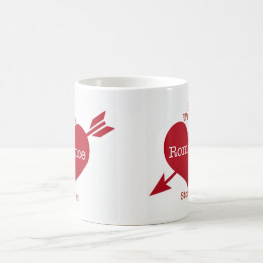 J'Écris Romance Histoires Café Mug (Centre)