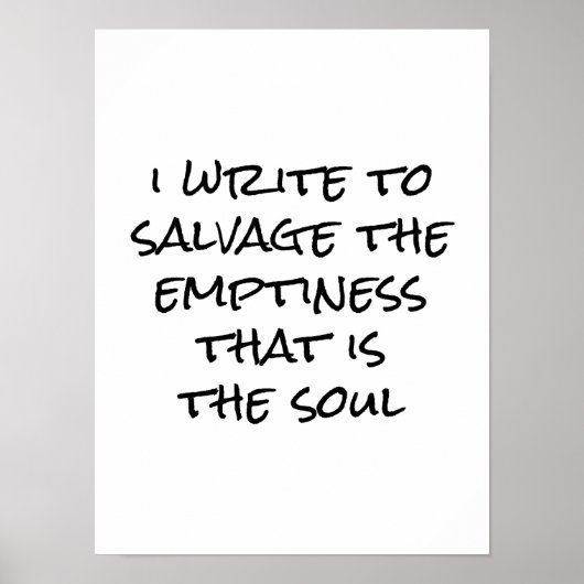 J'écris une affiche (Devant)