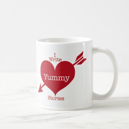 J'écris Yummy Stories Mug (Droite)