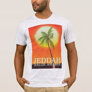 Jeddah Saudi-Arabië Vacation poster T-shirt