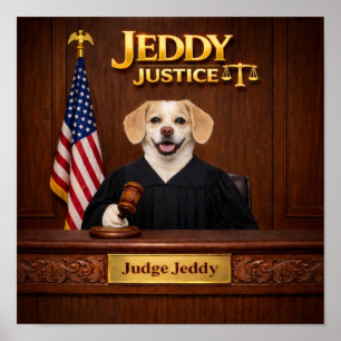 "Jeddy Rechtvaardigheid" Poster