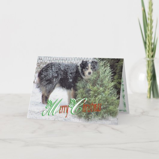 JeepersMC-pas aan Feestdagen Kaart (Voorkant)