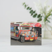 Jeepney Briefkaart (Staand voorkant)