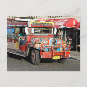 Jeepney Briefkaart