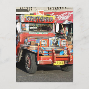 Jeepney Briefkaart