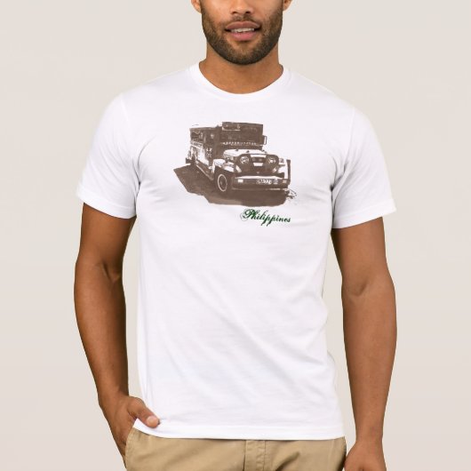 Jeepney, Filipijnen T-shirt (Voorkant)