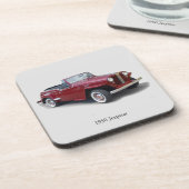 Jeepster ensemble de 6 dessous de verre 1950 (Côté gauche)