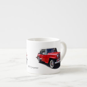 Jeepster espresso mug 1951