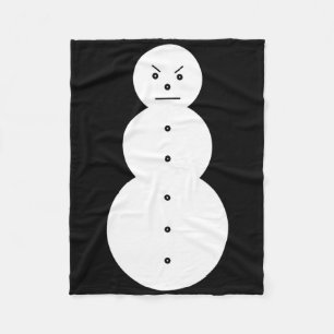 Jeezy Sneeuwman - Hiphop Boze Sneeuwman Jeezy Kers Fleece Deken