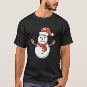 Jeezy Snowman Winter Angry Snowflakes Warmte Hot T T-shirt