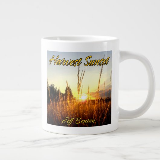Jeff Benton Moisson Sunset Fan Mug (Droite)