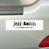 Jeff Bohn-Bumper Sticker (Op auto)