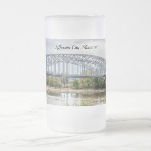 Jeff City Bridge Frosted Mok