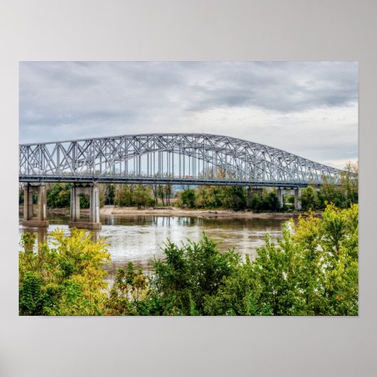 Jeff City Bridge Poster (Voorkant)