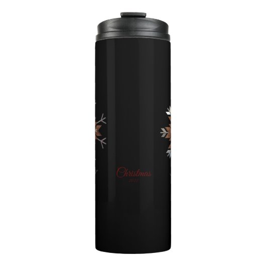 Jeff en Deedee reisnug Thermal Tumbler Thermosbeker (Voorkant)