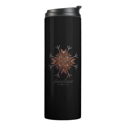 Jeff en Deedee reisnug Thermal Tumbler Thermosbeker (Gedraaid links)