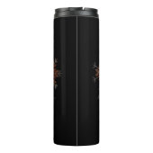 Jeff en Deedee reisnug Thermal Tumbler Thermosbeker (Achterkant)