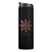 Jeff en Deedee reisnug Thermal Tumbler Thermosbeker (Geroteerd rechts)