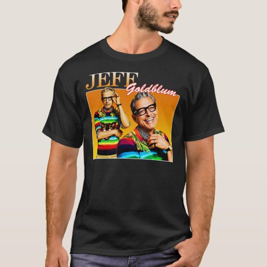 Jeff Goldblum Colorful Essential T-Shirt (Voorkant)