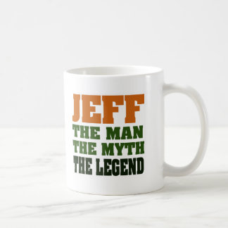 Jeff - het Man, de Myth, de Legende! Koffiemok