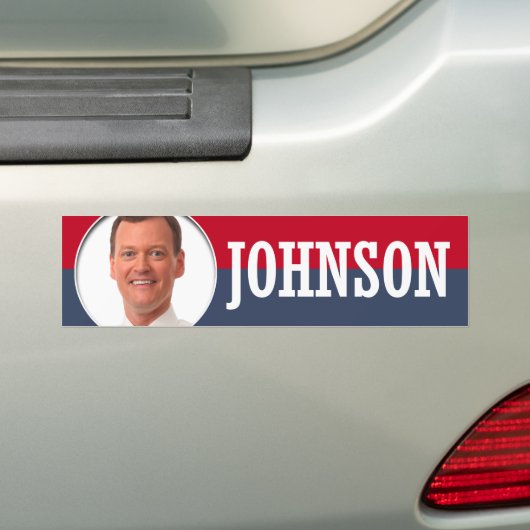 JEFF JOHNSON CAMPAIGN BUMPERSTICKER (Op auto)
