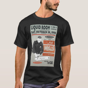 Jeff Mills woont in het Liquid Rooms Poster Uncrea T-shirt