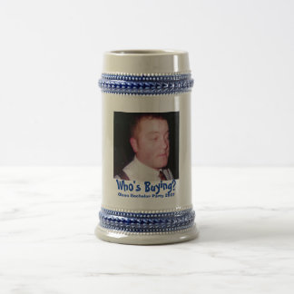 Jeff Olson Wedding Stein Bierpul