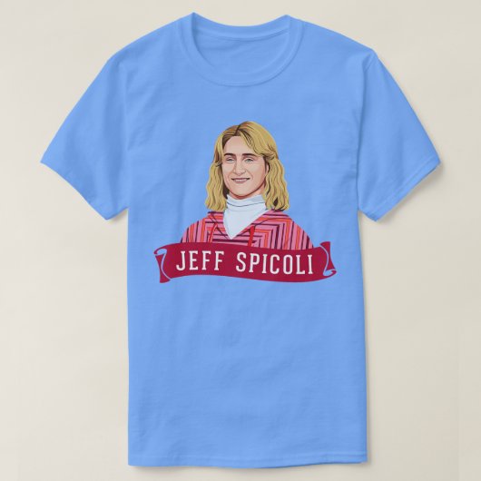 Jeff Spicoli Portret T-shirt (Design voorkant)