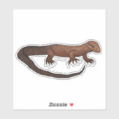 Jeff the Ackie vinyl sticker  (Vel)