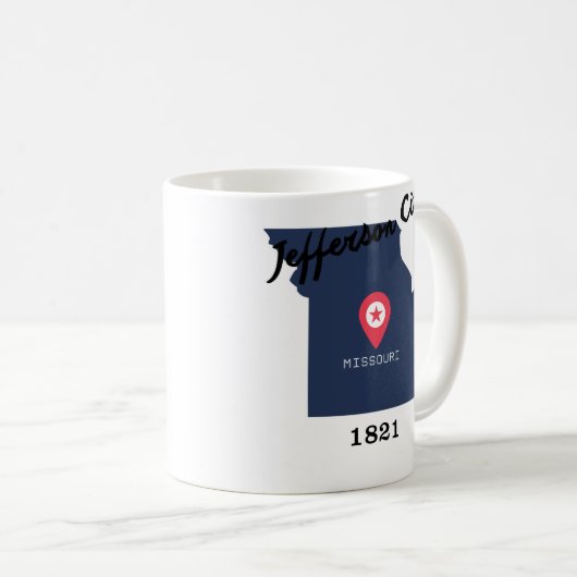 Jefferson City coffee mug  (Devant droit)