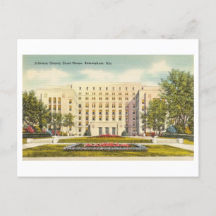 Jefferson County Court House in Birmingham, Alabam Briefkaart
