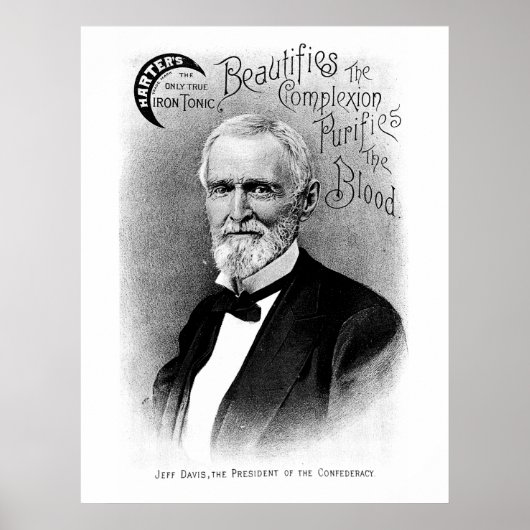 Jefferson Davis Advertisement Poster (Voorkant)