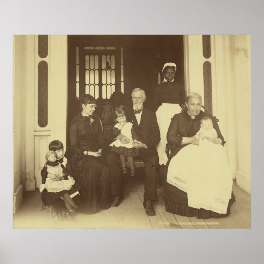 Jefferson Davis en Drie Generaties van E. Wilson Poster (Voorkant)