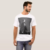 Jefferson Davis, President _War Afbeelding T-shirt (Voorkant volledig)
