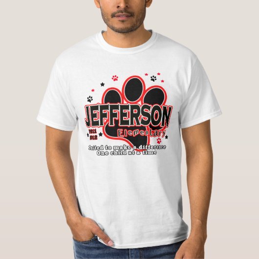 Jefferson Elementary T-shirt (Voorkant)